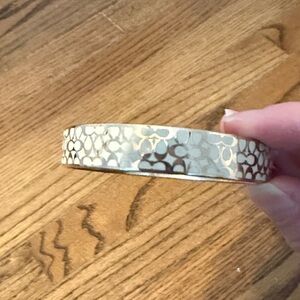 Coach Silver and Gold Bracelet